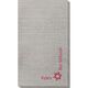 Corner Text with Star of David Design Bamboo Luxe Guest Towels Image 1 of 2