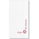 Corner Text with Star of David Design Deville Guest Towels Image 1 of 2