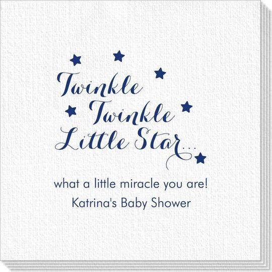 Twinkle Twinkle Little Star Deville Napkins