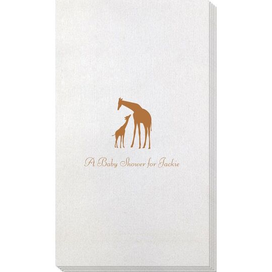 Giraffe Duo Bamboo Luxe Guest Towels