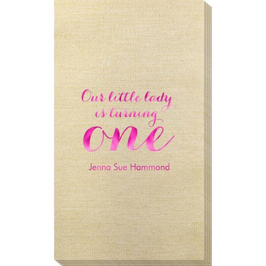 Our Little Lady Bamboo Luxe Guest Towels