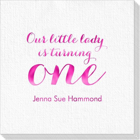 Our Little Lady Deville Napkins