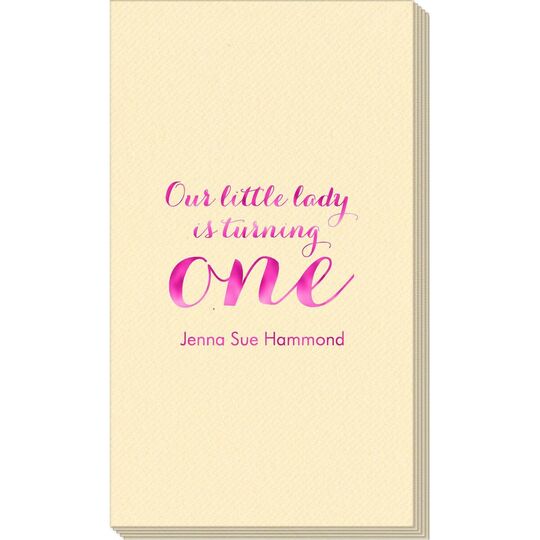 Our Little Lady Linen Like Guest Towels