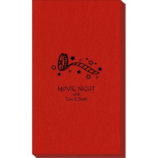 Film Reel Linen Like Guest Towels