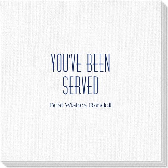 You've Been Served Deville Napkins