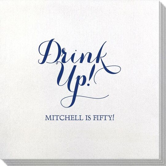 Drink Up Bamboo Luxe Napkins