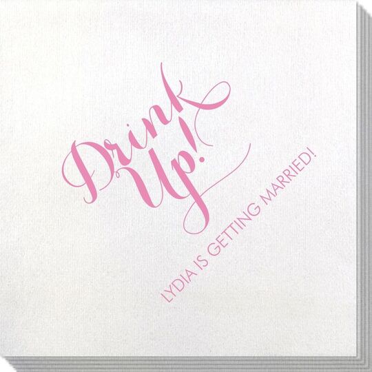 Drink Up Bamboo Luxe Napkins