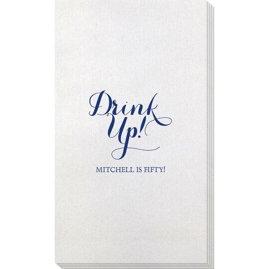 Drink Up Bamboo Luxe Guest Towels