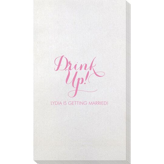 Drink Up Bamboo Luxe Guest Towels