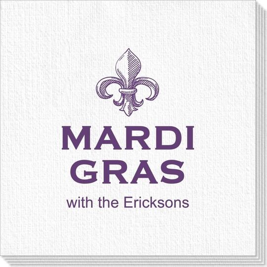 Mardi Gras Deville Napkins