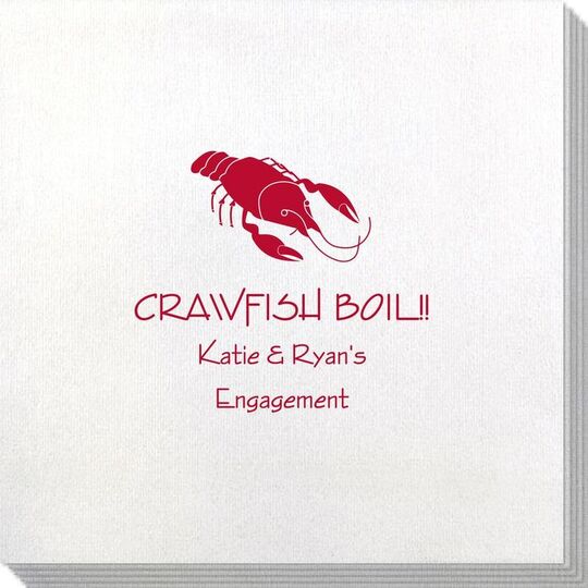 Crawfish Bamboo Luxe Napkins