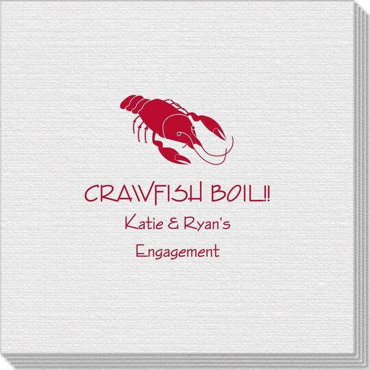 Crawfish Linen Like Napkins