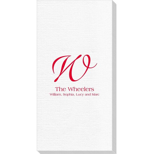 The Plaza Deville Guest Towels
