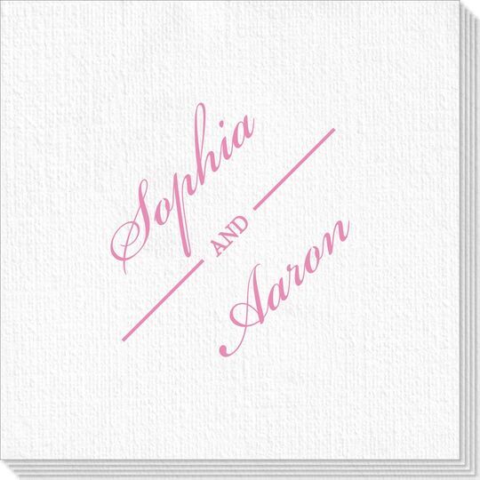 Duo Name Deville Napkins