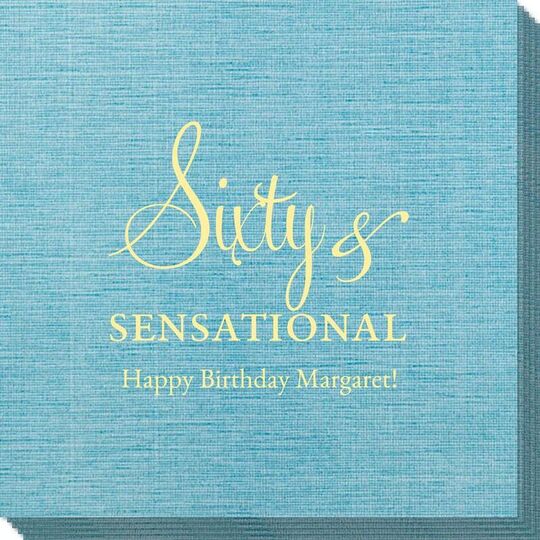 Sixty & Sensational Bamboo Luxe Napkins