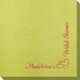 Corner Text with Graphic Double Hearts Bamboo Luxe Napkins Image 1 of 4