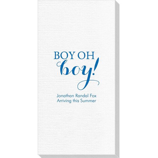 Boy Oh Boy Deville Guest Towels