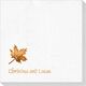 Little Autumn Leaf Deville Napkins Image 1 of 3