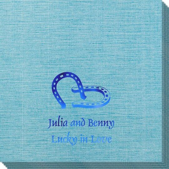 Horse Shoes Bamboo Luxe Napkins