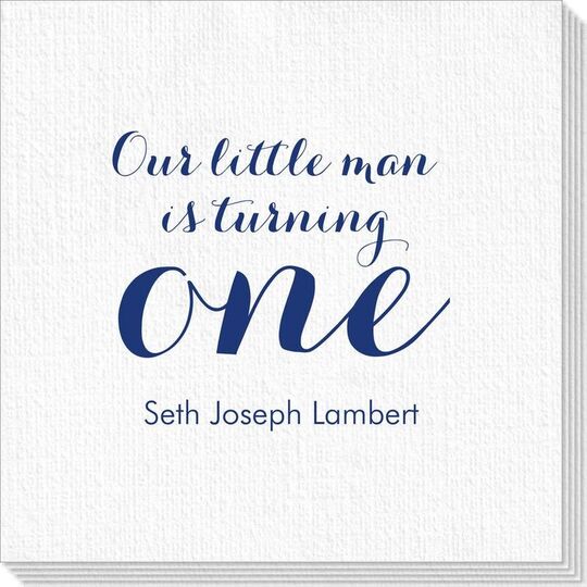 Our Little Man Deville Napkins