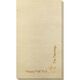 Corner Text with Autumn Leaf Design Bamboo Luxe Guest Towels Image 1 of 2