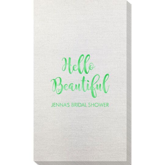 Hello Beautiful Bamboo Luxe Guest Towels
