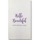 Hello Beautiful Bamboo Luxe Guest Towels Image 2 of 4
