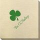 Three Leaf Shamrock Bamboo Luxe Napkins Image 1 of 2