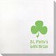 Three Leaf Shamrock Bamboo Luxe Napkins Image 2 of 2