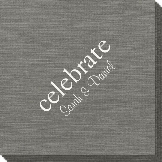 Big Word Celebrate Bamboo Luxe Napkins