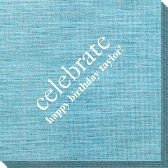 Big Word Celebrate Bamboo Luxe Napkins