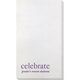 Big Word Celebrate Bamboo Luxe Guest Towels Image 4 of 5