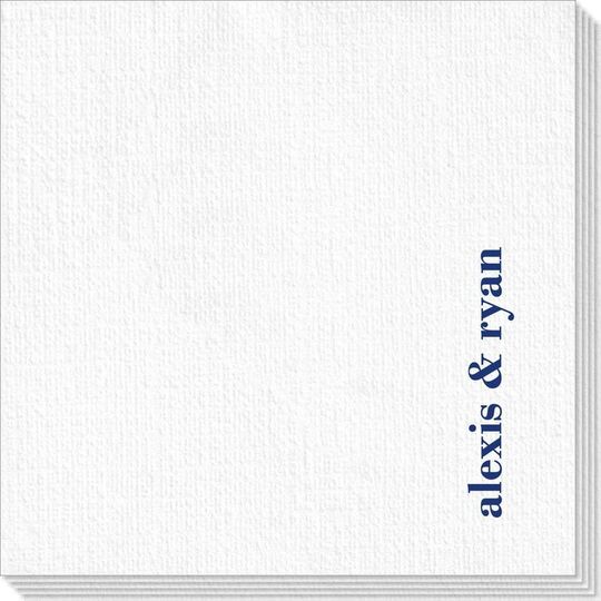 Always Flaunt Your Names Deville Napkins