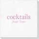 Big Word Cocktails Deville Napkins Image 4 of 4