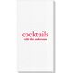 Big Word Cocktails Deville Guest Towels Image 3 of 4