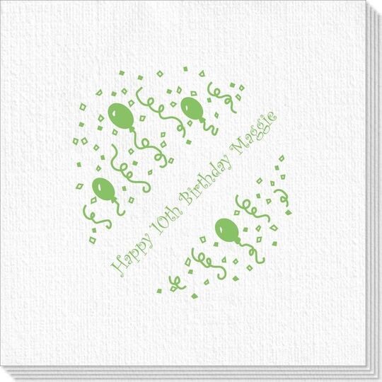 Balloons and Streamers Deville Napkins