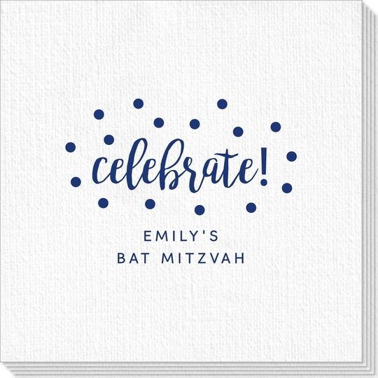 Confetti Dots Celebrate Deville Napkins