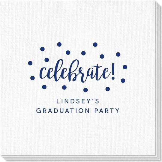 Confetti Dots Celebrate Deville Napkins