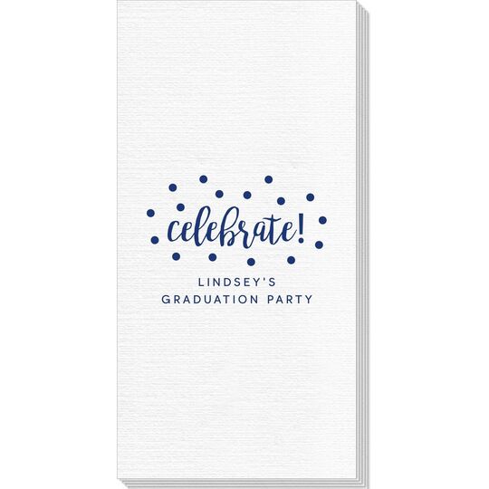 Confetti Dots Celebrate Deville Guest Towels