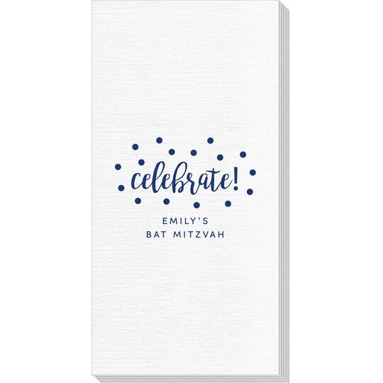 Confetti Dots Celebrate Deville Guest Towels