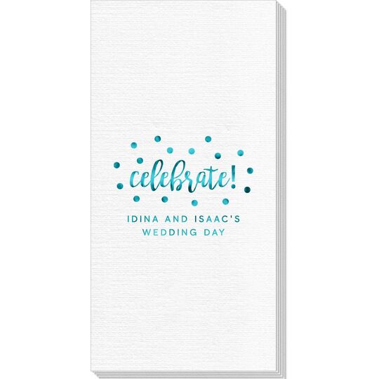 Confetti Dots Celebrate Deville Guest Towels
