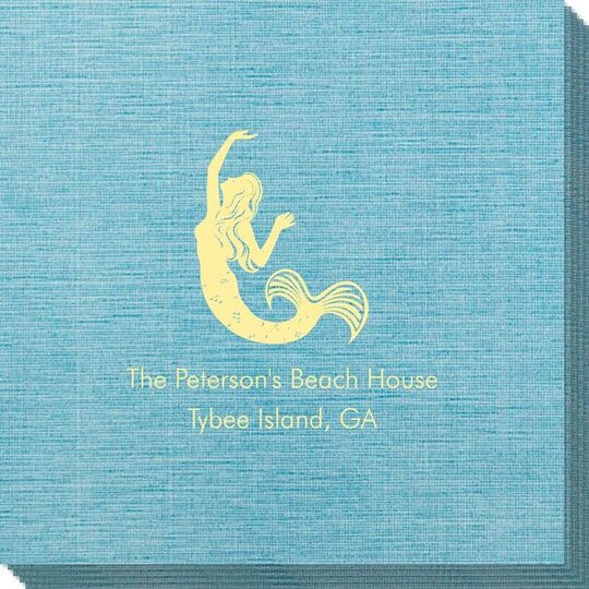 Mermaid Bamboo Luxe Napkins