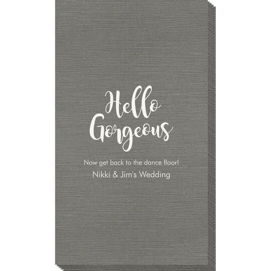 Hello Gorgeous Bamboo Luxe Guest Towels