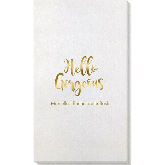 Hello Gorgeous Bamboo Luxe Guest Towels