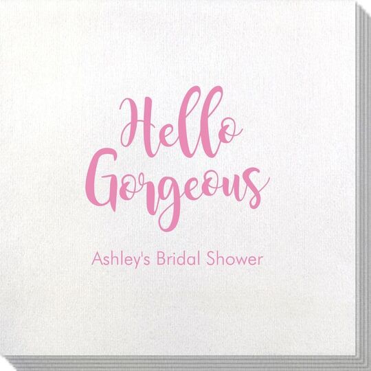 Hello Gorgeous Bamboo Luxe Napkins
