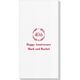 40th Wreath Deville Guest Towels Image 1 of 2