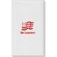American Flag Linen Like Guest Towels Image 2 of 2