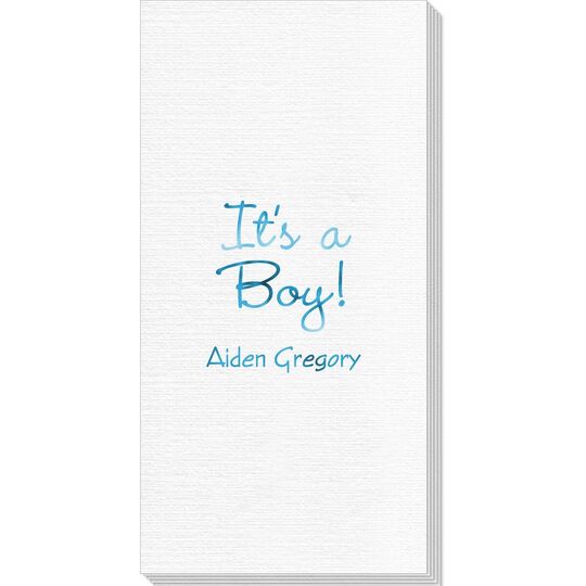 Sweet Baby Boy Deville Guest Towels