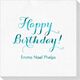 Darling Happy Birthday Deville Napkins Image 1 of 2