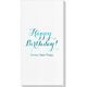 Darling Happy Birthday Deville Guest Towels Image 1 of 2